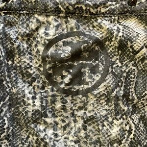 Tory Burch snake print tote